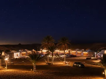 Dubai VIP Classic Desert Safari camp experience