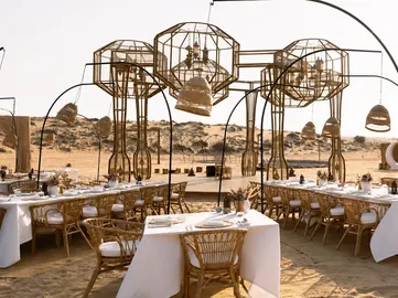 Dubai VIP Grand Desert Events luxury desert venue